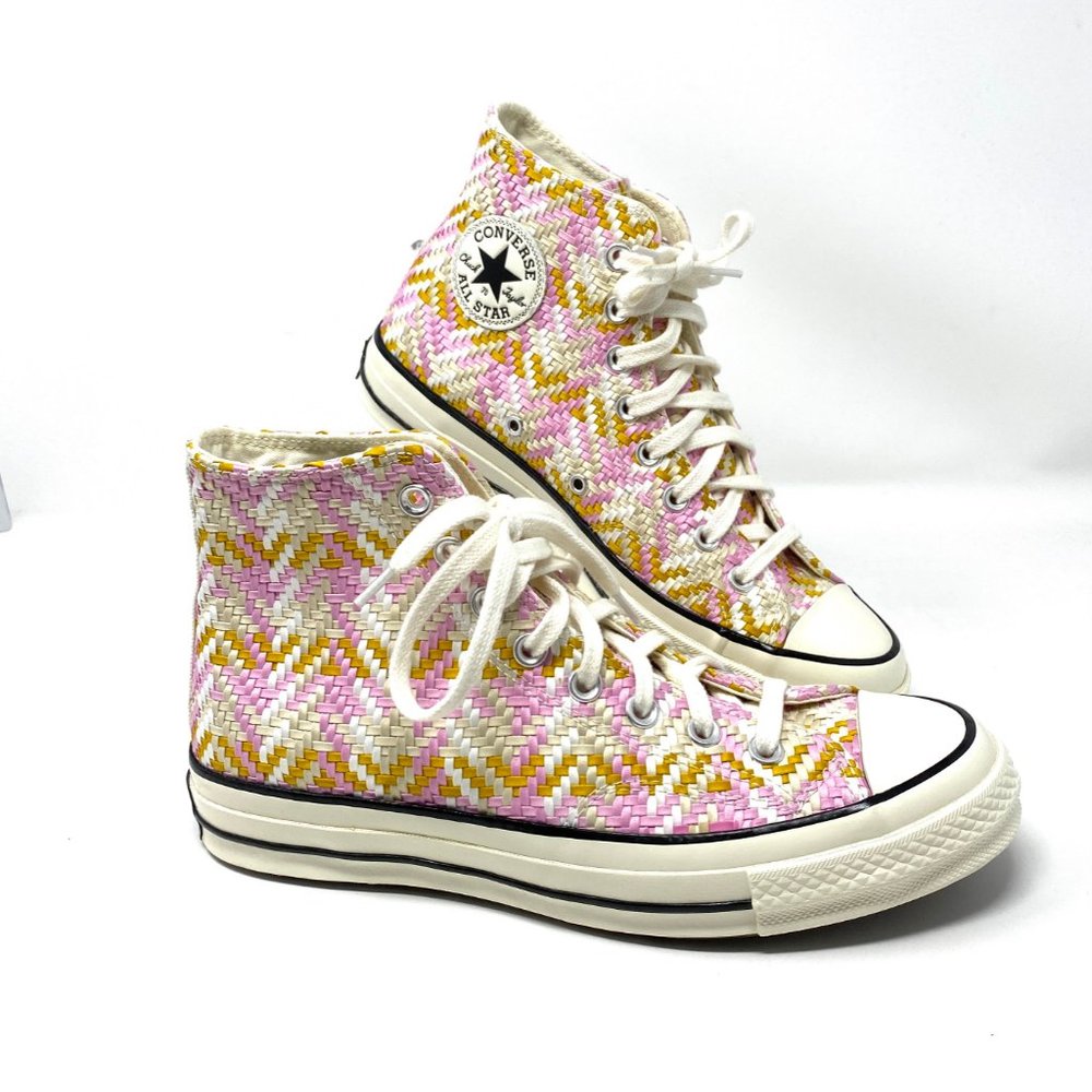 Converse Chuck 70 Canvas Weave Egret Hig Sneaker W